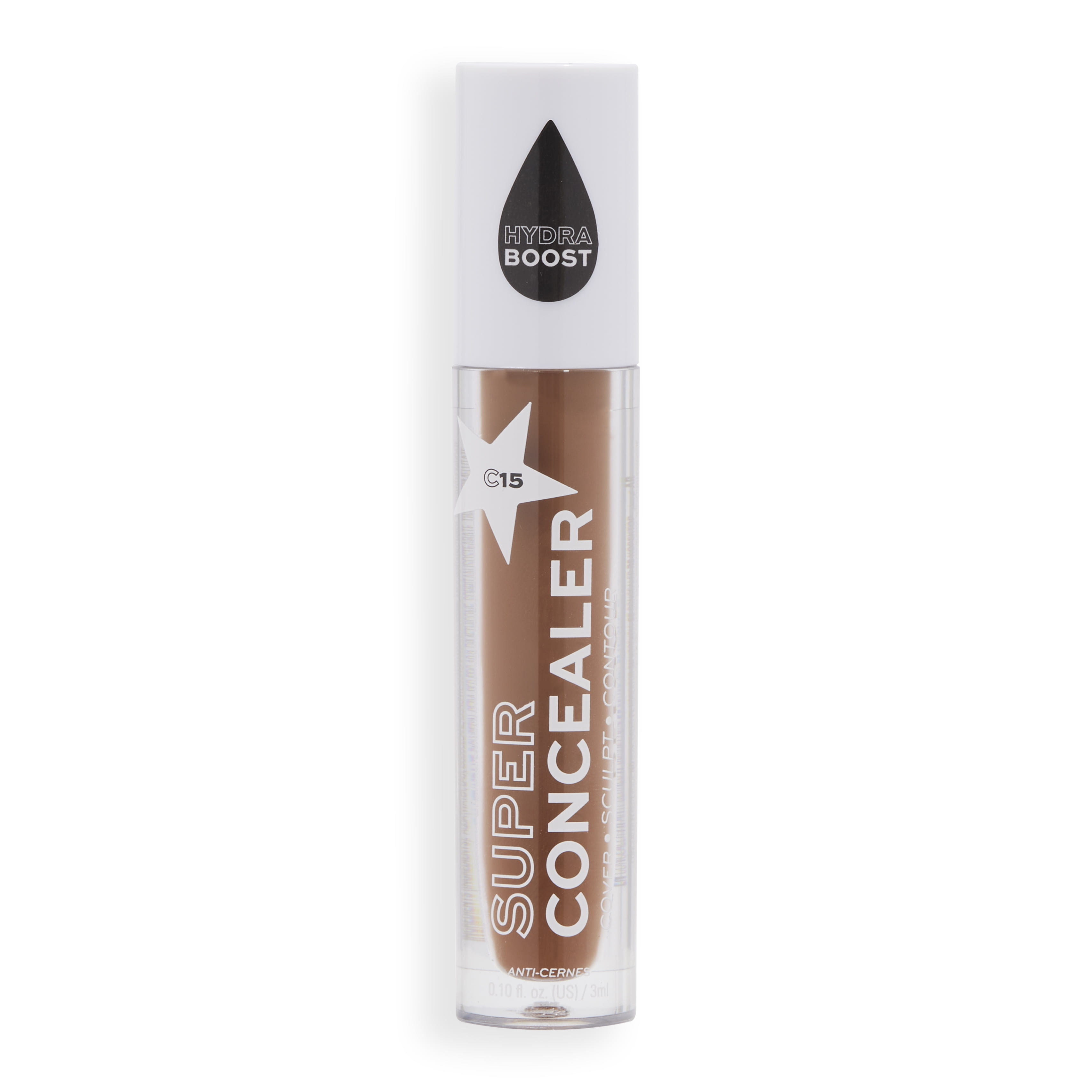 (2 pack) Relove by Revolution Super Concealer Radiant Matte C15