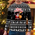 thumbnail image 2 of NLLSHGJ Chandails à Capuche Vintage pour Hommes Automne et Hiver Tendance Décontractée de Noël Imprimé Chandail Col Rond Chandail à Capuche Col Rond Chandail en Molleton Hommes Graphique Vintage Chandails à Capuche Graphiques pour Hommes Voitures, 2 of 4