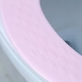 thumbnail image 5 of Winter Warm Thickened O-Shaped Toilet Seat Cover, High-Density EVA Waterproof Cushion, Easy-Installation Hygienic Bathroom Accessory for Home & Commercial Use (Flower Pattern, Pink) – Hot Seller on, 5 of 5