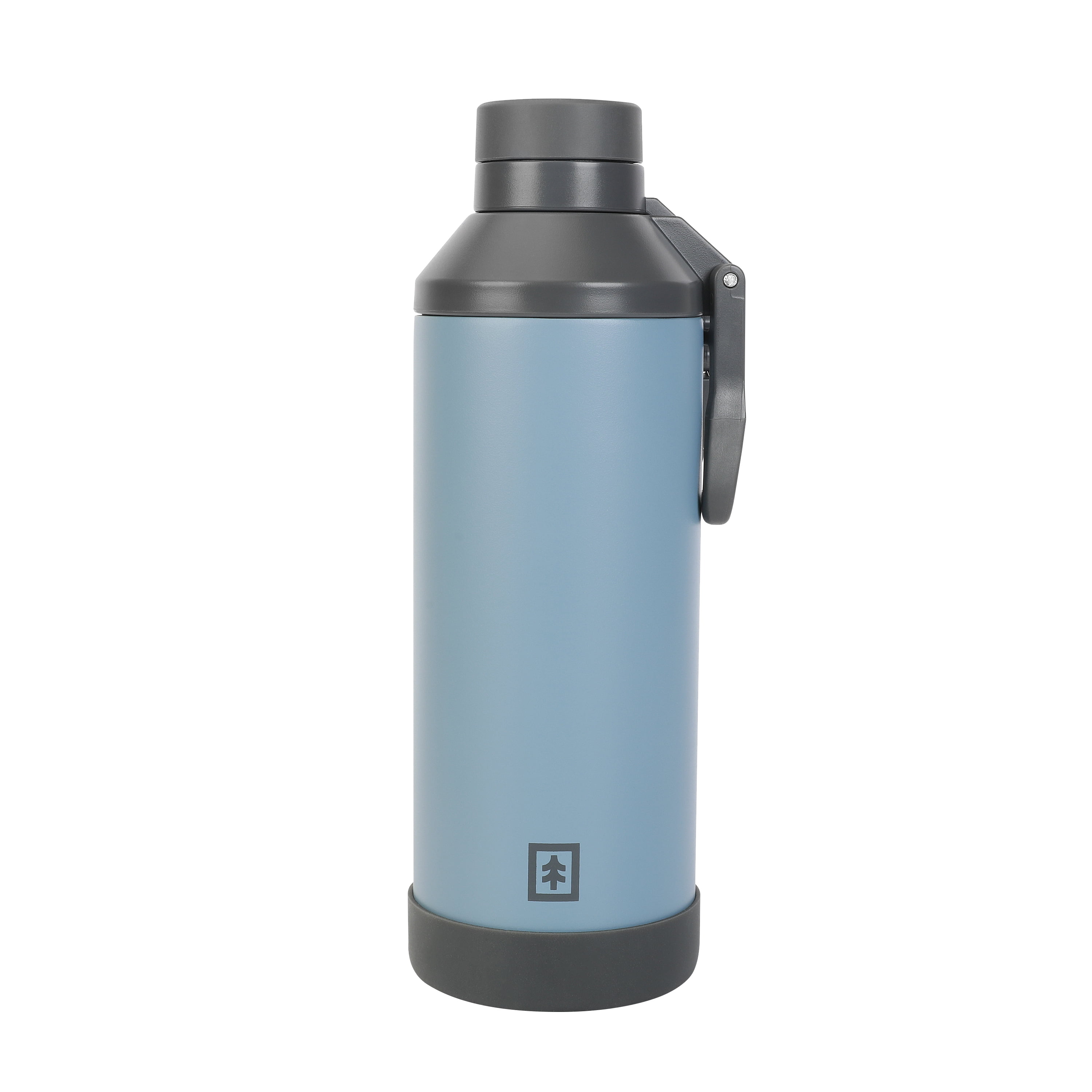 Swiss Tech Muhelos Cresta Blue 24oz Water Bottle, Double-Wall Copper Lined, Leak Proof