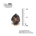 thumbnail image 2 of Monkey - Mandrill Figurine "Cameroon" - miniature porcelain figurine, 2 of 2