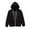 Black, variant on Otqutp Toddler Sport Tops Kids Boys Girls Solid Color Long Sleeve Zip Up Hoodie Sweatshirt Jackets Autumn Winter Hooded Tops