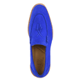 thumbnail image 5 of LIBERTYZENO Mens Loafer Dress Shoes Genuine Suede Leather Slip On Tassel Loafer Shoes For Mens Royal Blue 9, 5 of 7