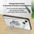 thumbnail image 5 of ELEHOLD Mirror Case for iPhone 15 Plus, Makeup Mirror Back Bling Glitter Diamond Ring Holder Kickstand Shockproof Protective Cover for Women Girls iPhone 15 Plus 6.7" Case,Rosegold, 5 of 8