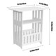 thumbnail image 3 of Cajón de almacenamiento moderno, estante de noche, white, 2-tiras, peque?o, almacenamiento multifuncional, armario de dormitorio, white, almacenamiento para ropa, para sala de estar, metal, 3 of 8