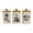 painted, variant on TISHITA 3 Pieces Kitchen Canisters Set Coffee Tea Sugar Containers Decor Organizer Decorative Farmhouse with Lids Storage Containers , vintage
