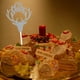 thumbnail image 4 of 10 Unidades Ciervo Brillante Adorno Centro de Torta de Navidad Glaseado de tarta de Papel de Niños Monda de Comida Plata, 4 of 9