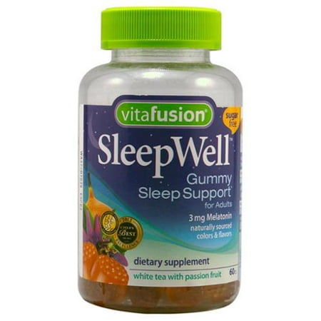 Vitafusion SleepWell gélifiés Thé blanc aux fruits de la Passion 60 Chaque (pack de 3)