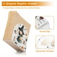thumbnail image 5 of Yayeee Napkin Holder for Table Set of 2 Kitchen Paper Tissue Organization, Watercolor Halloween Girl, 5 of 8