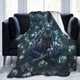 thumbnail image 7 of Dead By Daylight Dbd Bed Blanket Air Conditioner Quilt Ultra Soft Flannel Blanket All Season Fuzzy Blanket Reversible Fluffy Plush Blanket 40"X30", 7 of 7
