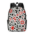 thumbnail image 3 of YFYANG 17" Laptop Backpack, Geometric Patterns Fashion Travel Work Backpack with USB and Headphone Cable Interface for Men and Women, 3 of 6