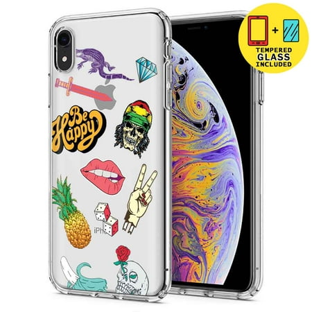 Clear TPU Phone Case for Apple iPhone XS MAX,we'vegotthis black 1,Temper Glass Included,Combo
