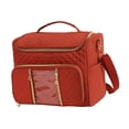 thumbnail image 3 of HILABEE Sac de Rangement pour Fil Ménager Sac de Rangement Portable Organisateur de Fil Rouge Foncé, 3 of 9