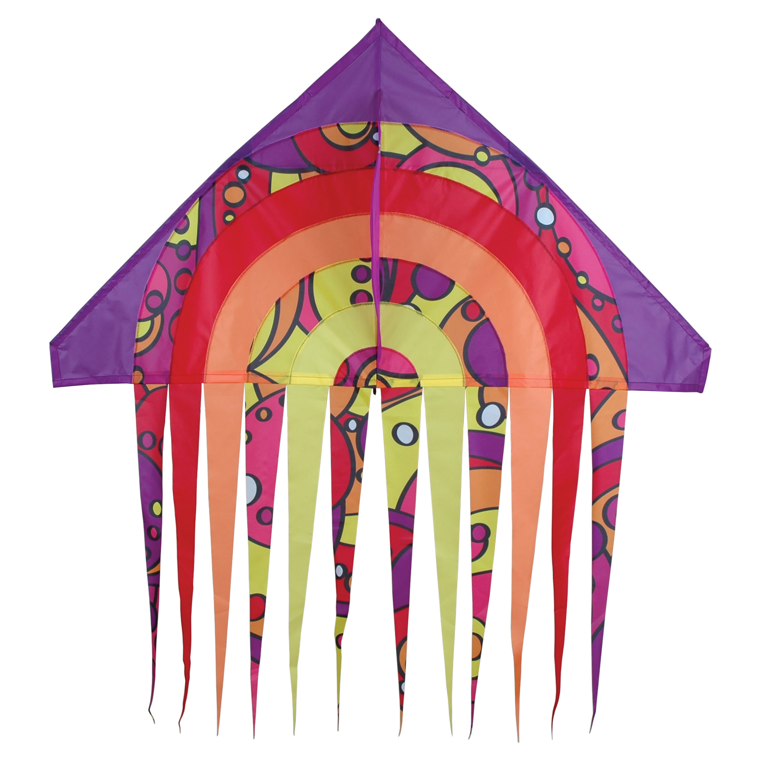 Premier Designs 56" Stream Delta Kite, Warm Orb