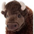 thumbnail image 7 of The Petting Zoo Bison Stuffed Animal, Gifts for Kids, Wild Onez Zoo Animals, Sitting Bison Plush Toy 12 inches, 7 of 7