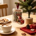 thumbnail image 4 of Christmas Stocking Cash & Treat Holder Ornament, Christmas Money Holder Ornaments, Christmas Decoration, Christmas Gift for Kiddo Adults (Santa), 4 of 6