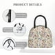 thumbnail image 4 of Fotbe Floral Bolsa de Almuerzo con Estampado, Lonchera Aislada, Contenedor de Comida Reutilizable Tipo Cooler a Prueba de Fugas, 4 of 6