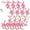 Pink, variant on Cherry Blossom Iron Patch, Embroidered Floral Vine Appliques, Iron on or Sew on Patches for Wedding Dress Decoration, Clothing Repair, and DIY Crafts