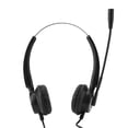 thumbnail image 4 of Casque de Téléphone Ergonomique Centre d'Appel Casque Annulation de Bruit avec Réglage du Volume et Silencieux avec Annulation de Bruit Micro Centre d'Appel Téléphone pour Réunion, 4 of 8