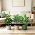 thumbnail image 7 of SLYNSHome Artificial Green Plant, Tall Faux Potted Tree With Realistic Leaves, Fake Floor Plant For Living Room Corner Modern Home Decor, 7 of 7