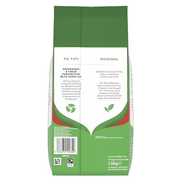 PG Tips Loose Leaf Black Tea - 3.3 Pound Bag, Blend Of Assam, Ceylon & Kenyan Teas 6 thumbnail image