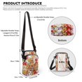 thumbnail image 6 of HELLHERO Black Horse Silhouettes Sunflowers Sling Bag Polyester Double Layer for Daily Use, 6 of 7