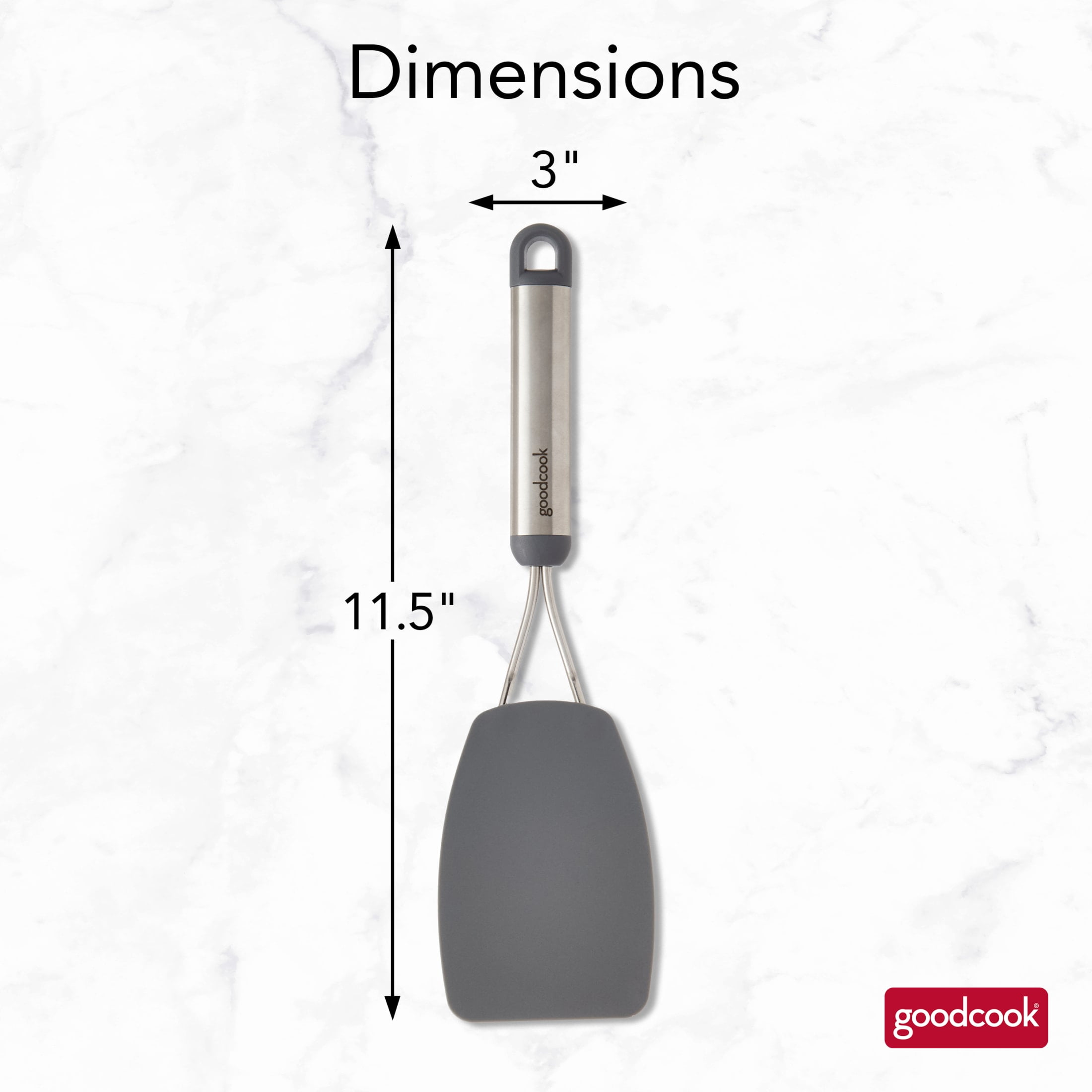 (2 pack) GoodCook Pro Flex Turner