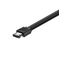thumbnail image 2 of Monoprice SATA Cable - 1.58 Feet - Black | eSATAp to SATA 22-Pin Cable, 2 of 6