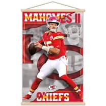 NFL Kansas City Chiefs - Patrick Mahomes II 22 Wall Poster with Magnetic Frame, 22.375" x 34"