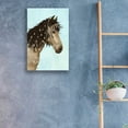 thumbnail image 3 of Epic Art 'Horse Buckskin with Jewelled Bridle' by Fab Funky, Acrylic Glass Wall Art, 16"x24", 3 of 3