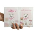 thumbnail image 3 of Happy Mother's Day Samoyed Love Dog Mom Heart Flower Travel Passport Wallet Siberian Sammy Dog Lover PU Leather Passport Holder Cover - 12004, 3 of 5