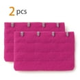thumbnail image 2 of INSPIRE CHIC Women's 3 Rows 4 Hooks Bra Extenders Straps Extension Fuchsia 3 Rows 4 Hooks 2 Pcs, 2 of 5