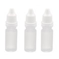 thumbnail image 1 of 3Pcs 10ml Dropper Essential Oil Bottle Drop Eye Liquid Squeezable White Lid, 1 of 2