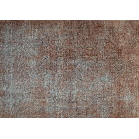 Ahgly Company Indoor Rectangle Persian Light Blue Traditional Area Rugs, 4' x 6'