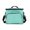 Green, variant on THOPBPRK Insulated Fabric Lunch Bag Large Capacity Thermal Tote for Picnic Camping and Outdoor Activities Leakproof Bento Box Cooler for Work and Travel, Black