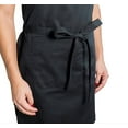thumbnail image 5 of Kaufman -2 Pack Kitchen Aprons ,Cotton Adjustable Bib Apron with Two Front Pockets (Black), 5 of 5