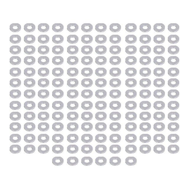 Laveuse, Ensemble de Laveuses Plates en Acier Inoxydable A2-70 Tailles Standard pour Réparation Automobile pour Appareils Industriels M2,M2.5,M3,M4,M5,M6,M8,M10,M12