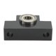 thumbnail image 3 of Soporte de husillo de bolas EF12 con rodamiento, bloque de montaje de husillo de bolas de acero con alto contenido de carbono para torno enrutador CNC, 3 of 14