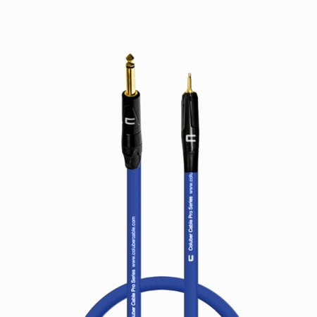 Coluber Cable 1/4" TS Male to 3.5 TS Male - Pro 3-Pin Microphone Connector