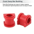 thumbnail image 6 of Unique Bargains Front Stabilizer Bar Links with 2 Pcs Bushing for Jeep Patriot 2007-2017 Sway Bar Link Kits Suspension Bar End Links No.K80258/K200216 Red 1 Set, 6 of 7