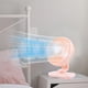 thumbnail image 5 of Fan For Bedroom 5 Speeds Desktop Fan For Home Office Kitchen Double Battery Portable Fan Digital Display Charging Model Fan, 5 of 6