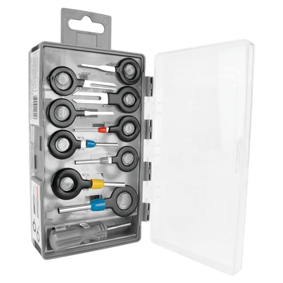 Performance Tool W9053 22 pc. Quick Release Terminal Release Kit With Weather Pack Tool & 2 Sided Flip Storage Case