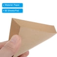 thumbnail image 4 of Unique Bargains 3' x 3' Blank Sticky Notes, Self-Stick Memo Pads 960 Sheets, Brown, 12 Pack, 4 of 6