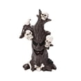 thumbnail image 4 of Escultura de estatua de de Halloween con cabeza de esqueleto, decoración de mesa para fiesta en chimenea interior., 4 of 9