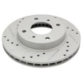 thumbnail image 3 of Geelife Brake Rotor & Coated & Ceramic Pad Front Kit w/Chemicals for Nissan, 3 of 9