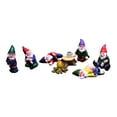 thumbnail image 4 of Adornos de gnomo con personalidad para fiestas de jardín, enanos borrachos, manualidades de resina, decoraciones de elfos, 4 of 5