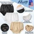 thumbnail image 5 of Unisex 100% Water-Proof Pull-On DuraCool® Nylon Incontinence Pant. Durable, Soft & Cool Fabric Protects Clothing & Bed Linen. Wear Over Diaper/Guards/Liners Or Pads., 5 of 7