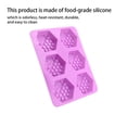 thumbnail image 4 of Dalazy 6 Grid Chocolate Desert Fondant Cake Decoration Making Mould For Baking Tools Desserts Muffins Cream, 4 of 6