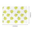thumbnail image 3 of Non Slip Door Mat, Funny Cantaloupe Fast Drying Bath Tub Mats, Absorbent Bathroom Rugs Entrance Welcome Mat, Bath MatS for Tub, Floor, Home, Kitchen, Hotel,16x24in, 3 of 6
