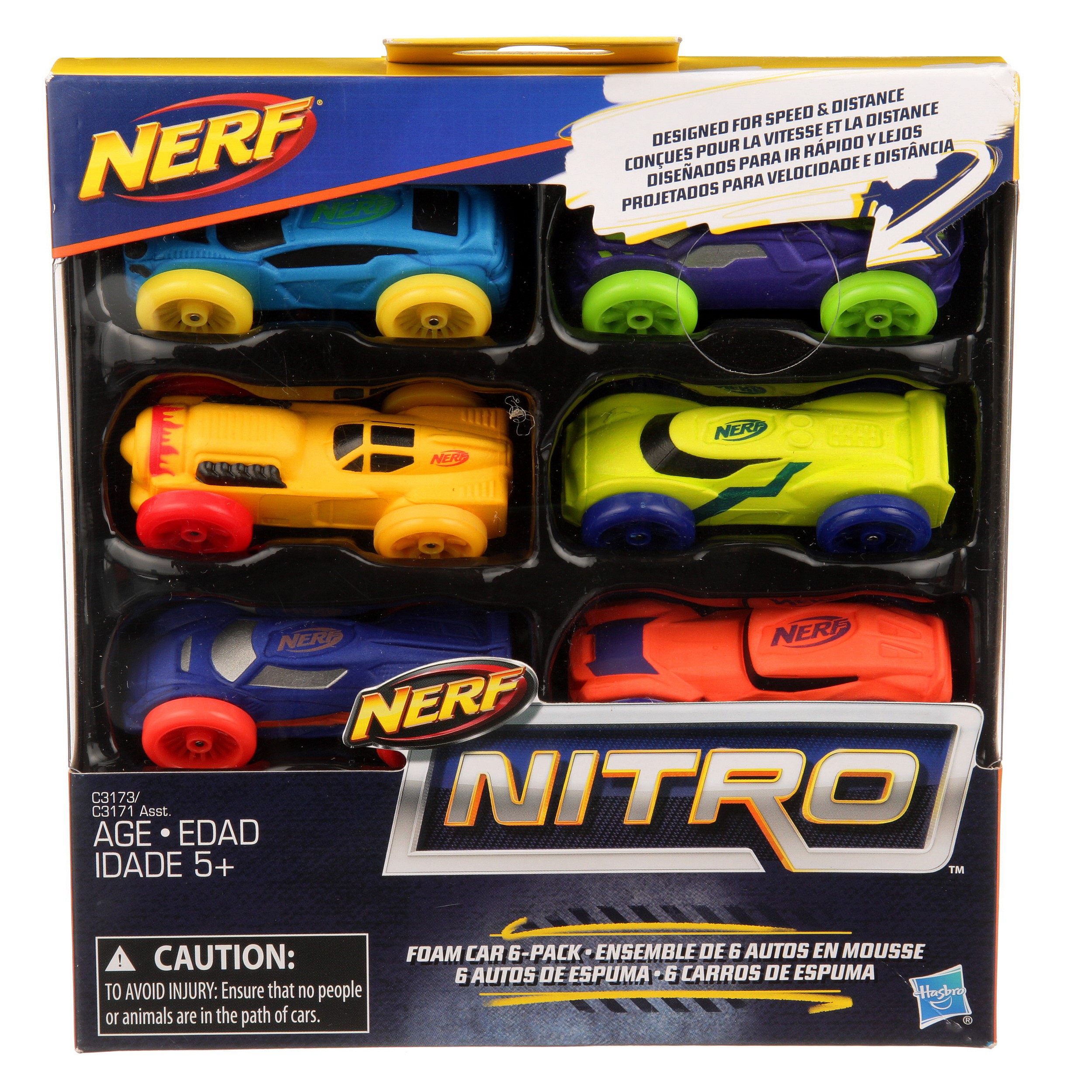 Nerf Nitro Foam Car 6-Pack (Version 2) - image 6 of 6